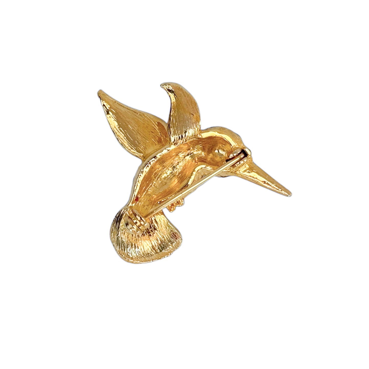 Vintage 1980s Designer House Hummingbird Brooch — 1980’s