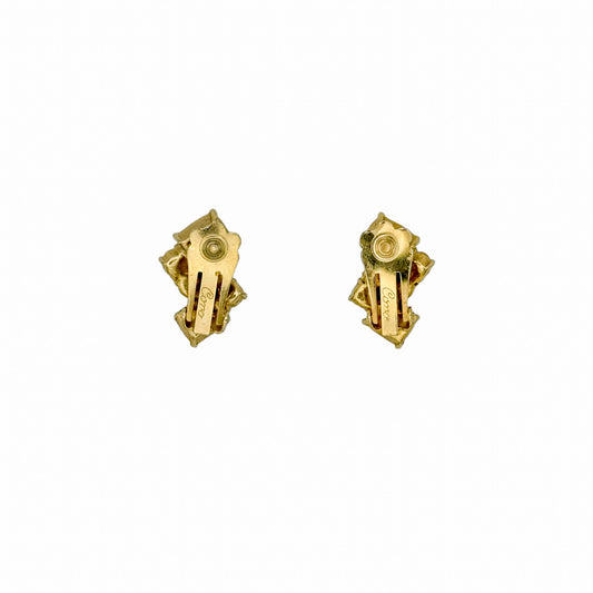 Vintage Ciro Multicolour Rhinestone Clip-On Earrings — 1950s