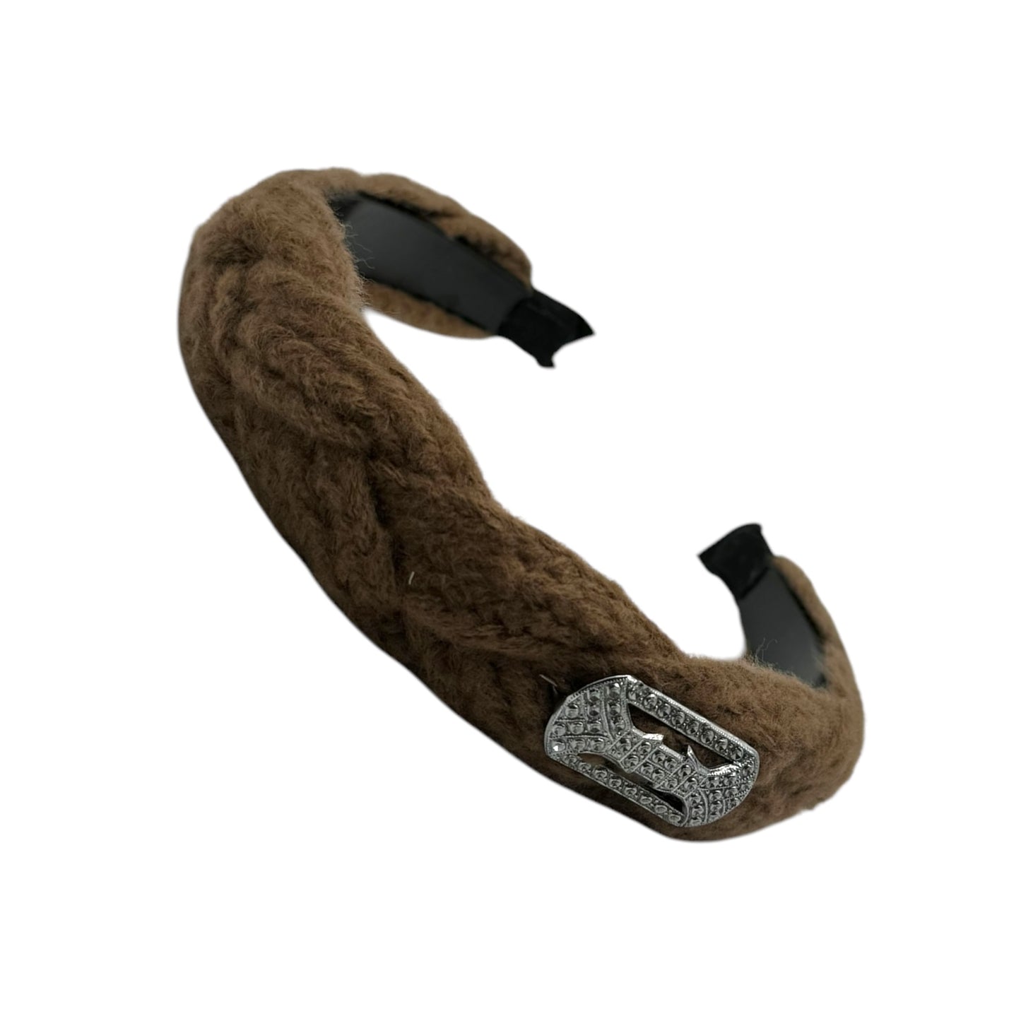 Vintage Markazit Stili Broş Detaylı Saç Bandı