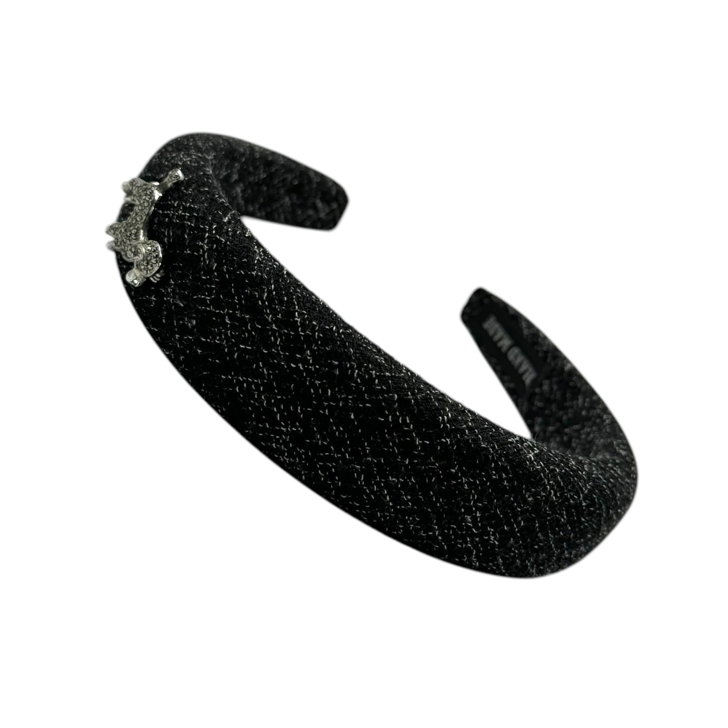 Vintage Markazit Stili Köpek Broş Detaylı Saç Bandı