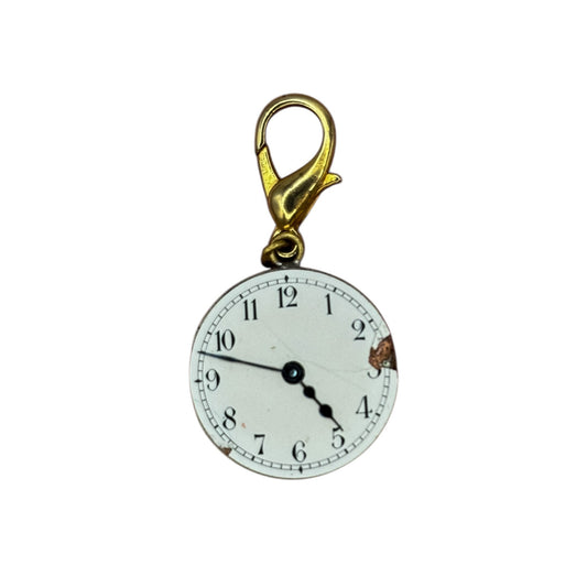 Vintage Clock Dial Charm
