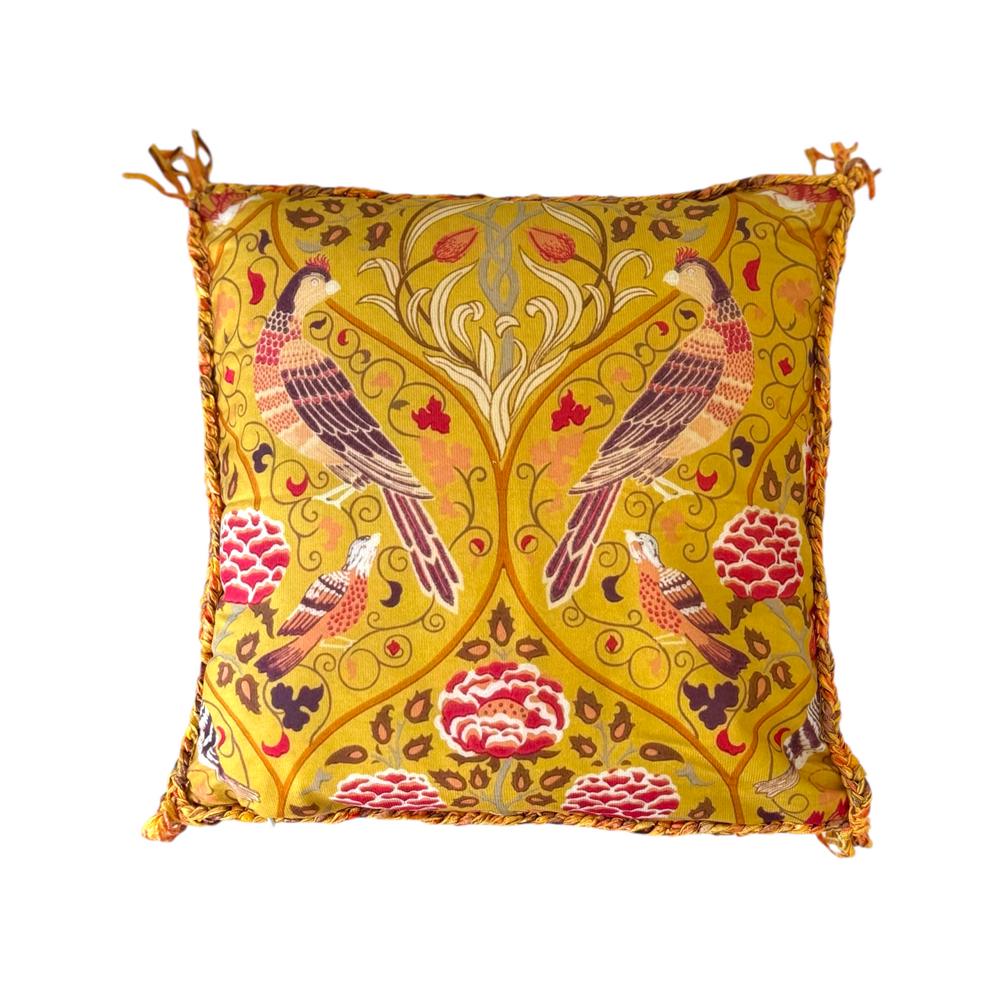 Vintage Pattern Amber Pillow