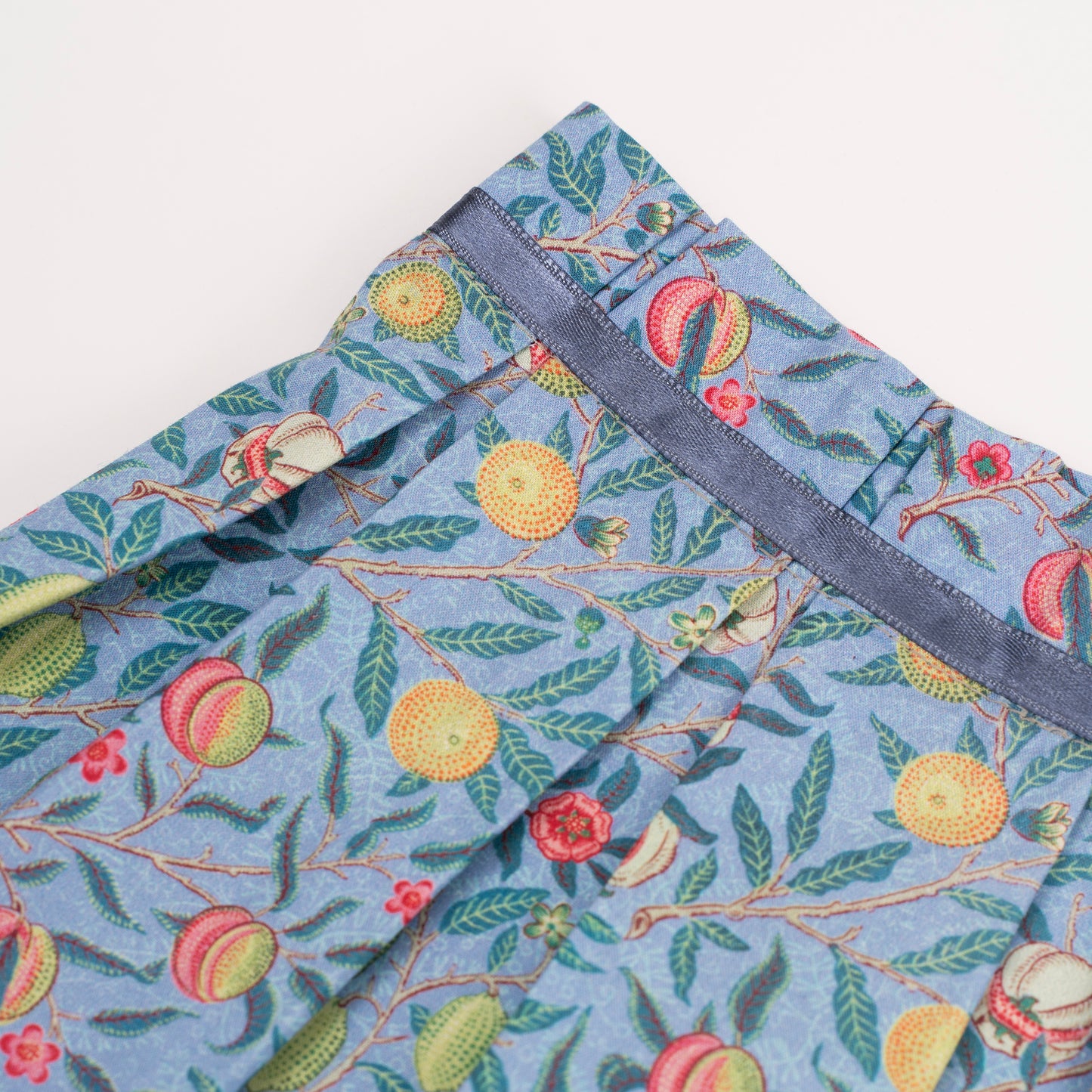 William Morris Print Pleated Lampshade Cover — Vintage Style