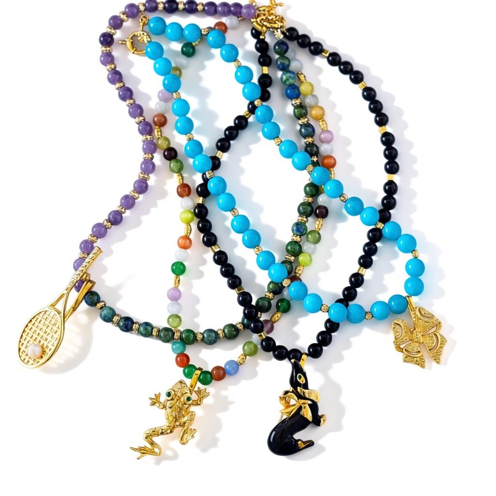 Heritage Revival: From Brooch to Necklace