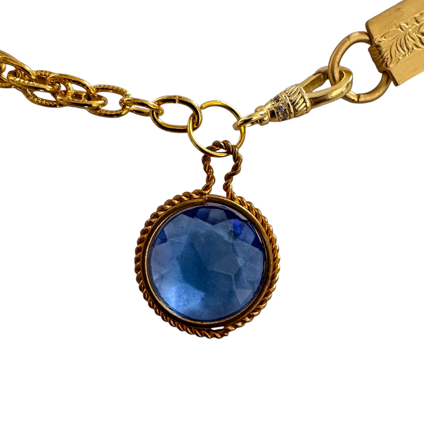Vintage Four-Piece Assembled Necklace — Book Chain Bracelet & 1950s Spider Brooch