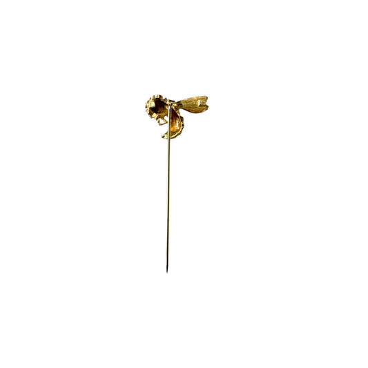 1950s vintage bee pin nature inspired detail