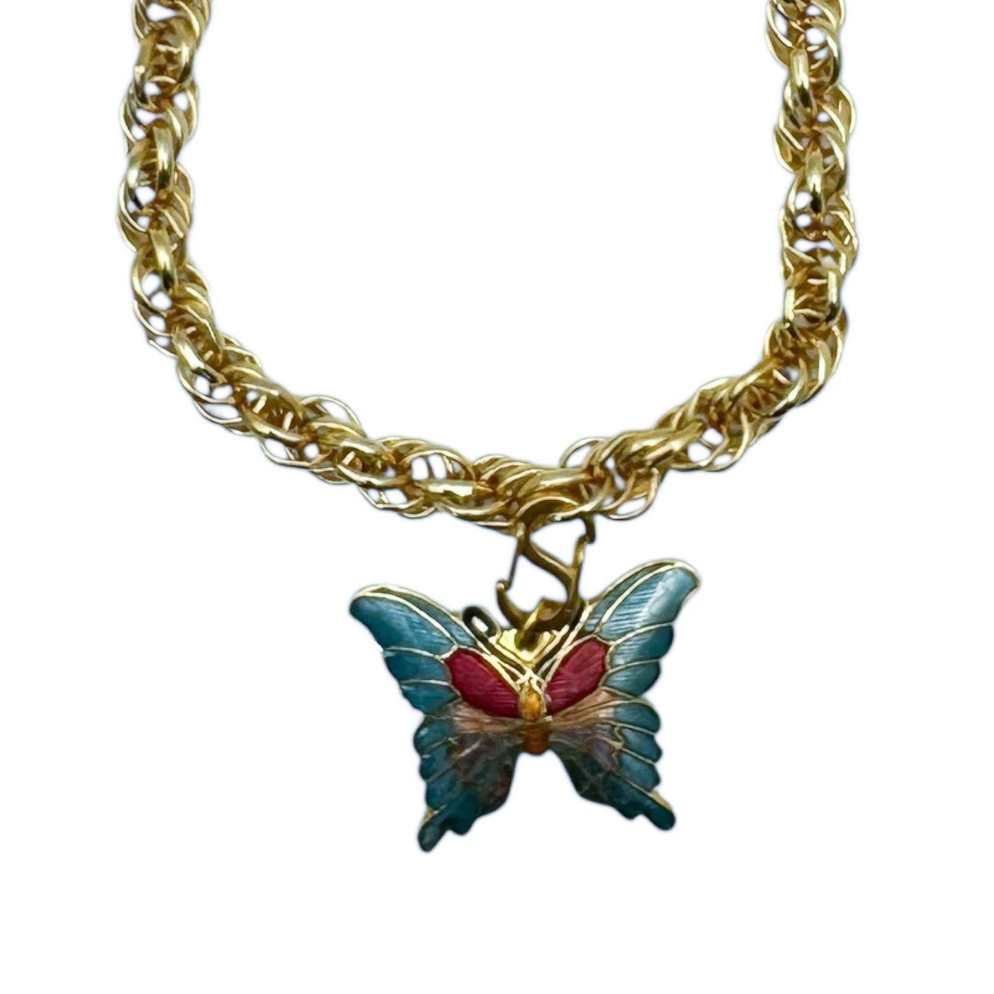 Butterfly Cloisonné Bracelet
