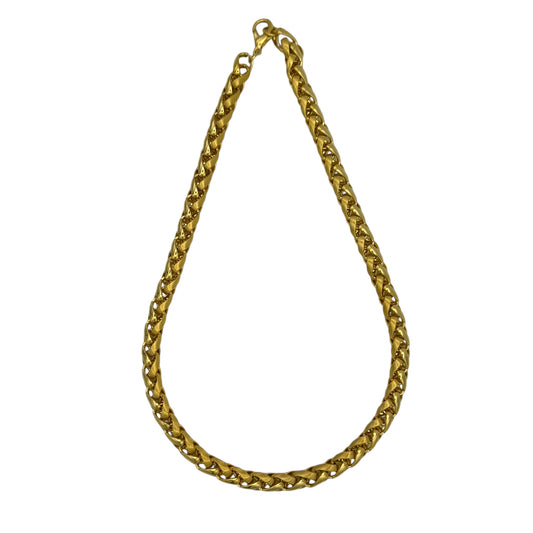 Vintage Gold Plated Chunky Chain Necklace
