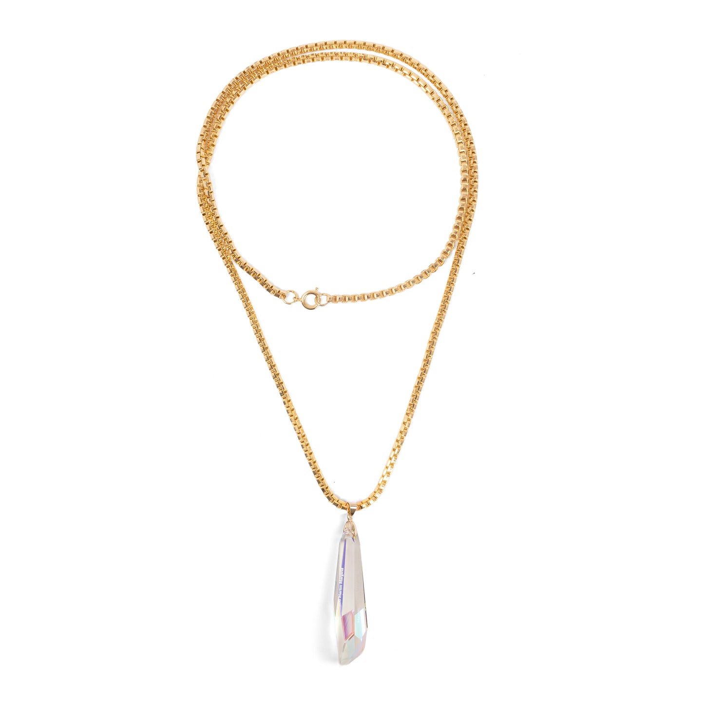 Vintage Maison Martin Margiela Swarovski Uçlu Kolye — 1980'ler