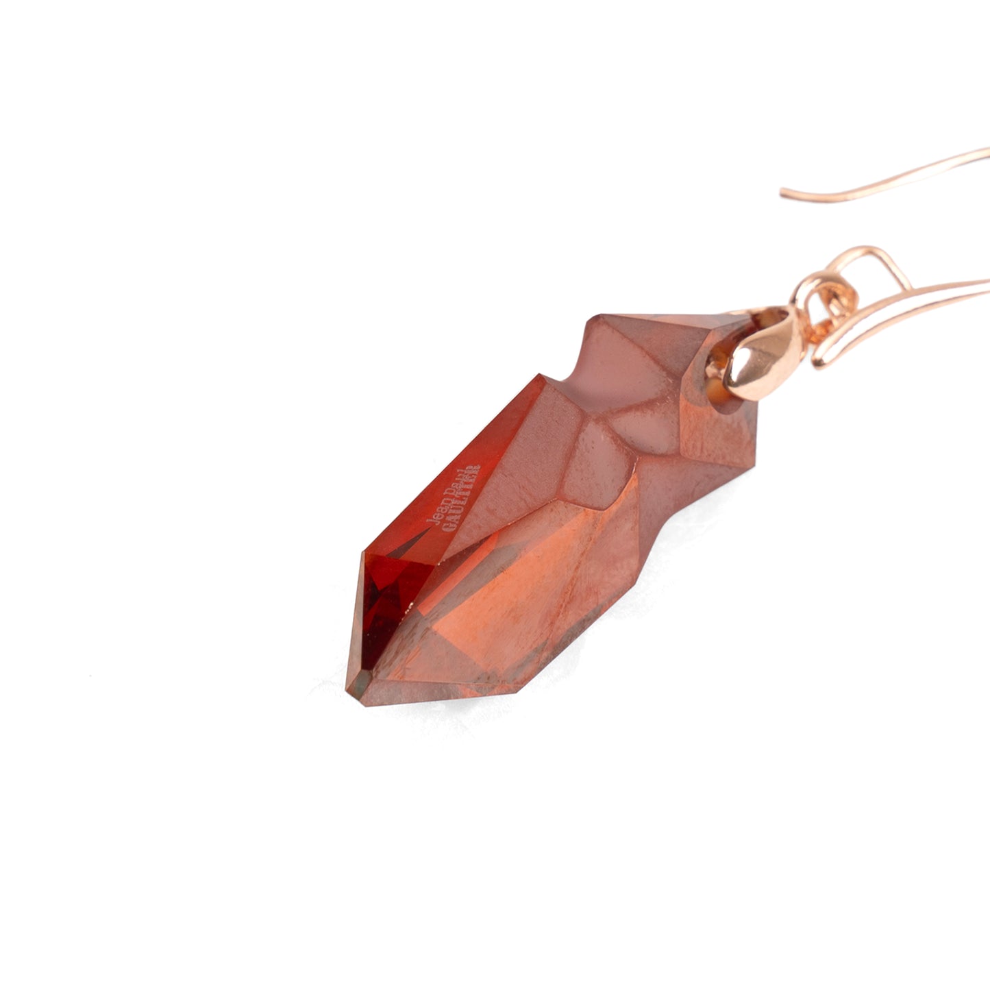 Jean Paul Gaultier for Atelier Swarovski Kaputt Amber Crystal Drop Earrings — 2016 Limited Edition