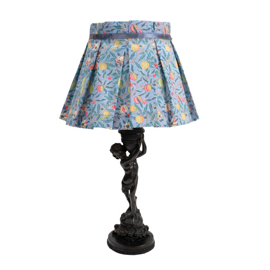 William Morris Print Pleated Lampshade Cover — Vintage Style